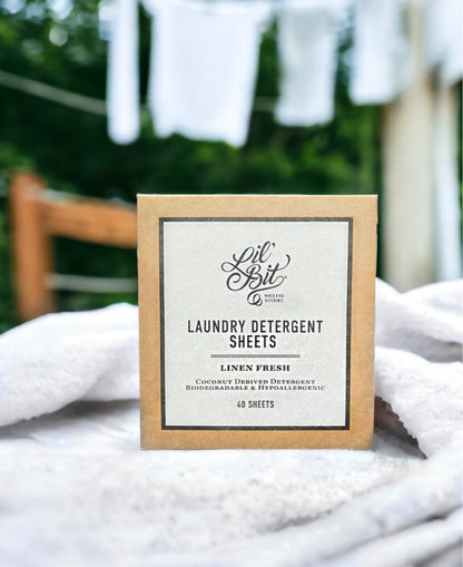 Lil’ Bit - Laundry Sheets (40) - Fresh Linen