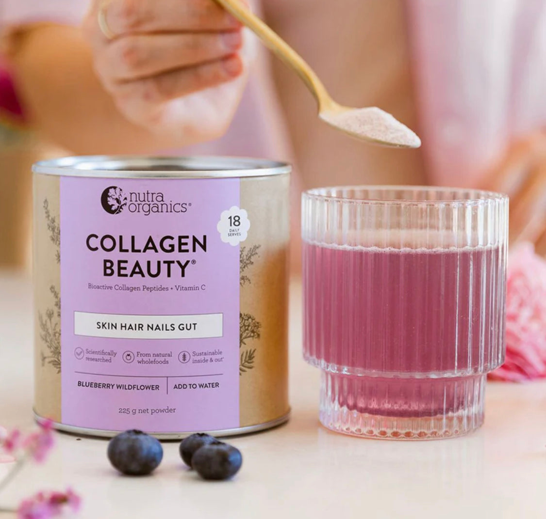Nutra Organics Collagen Beauty Blueberry Wildflower