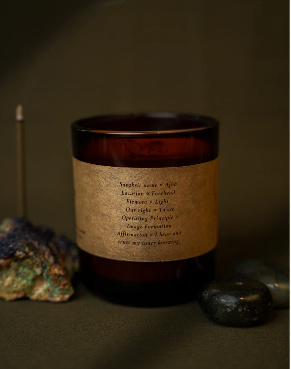 Amavasya Essential Oil Candle (Third Eye Chakra)