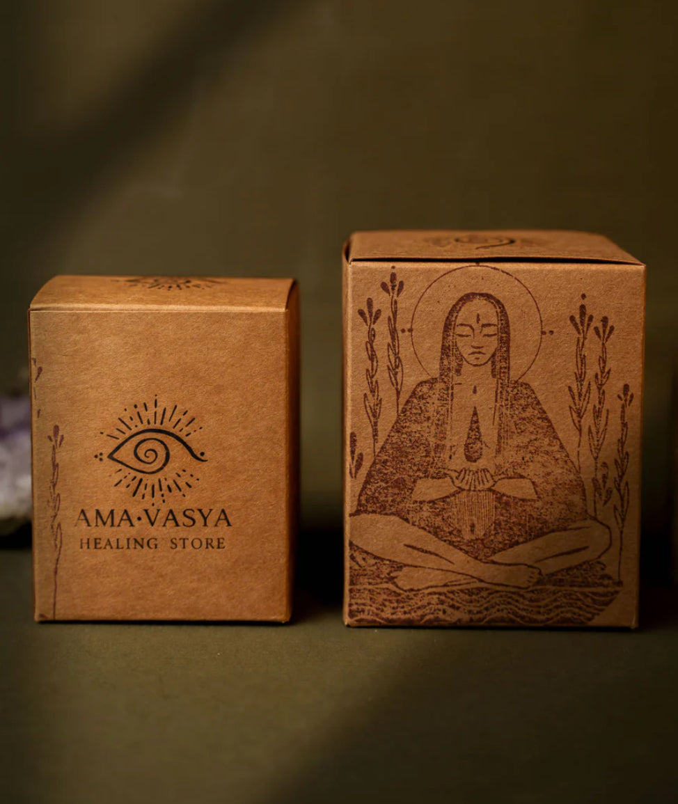 Amavasya Essential Oil Candle (Solar Plexus Chakra)
