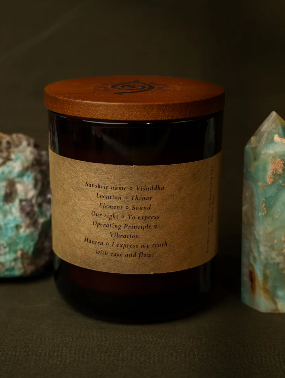 Amavasya Essential Oil Candle (Throat Chakra)