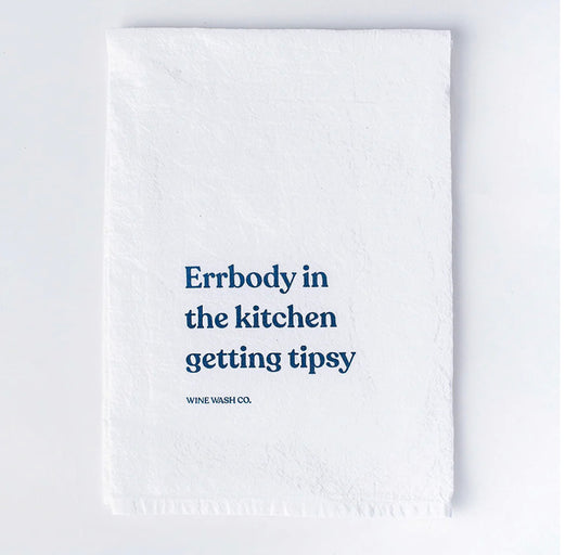 Wine Wash Co - Tipsy Towel - Errbody