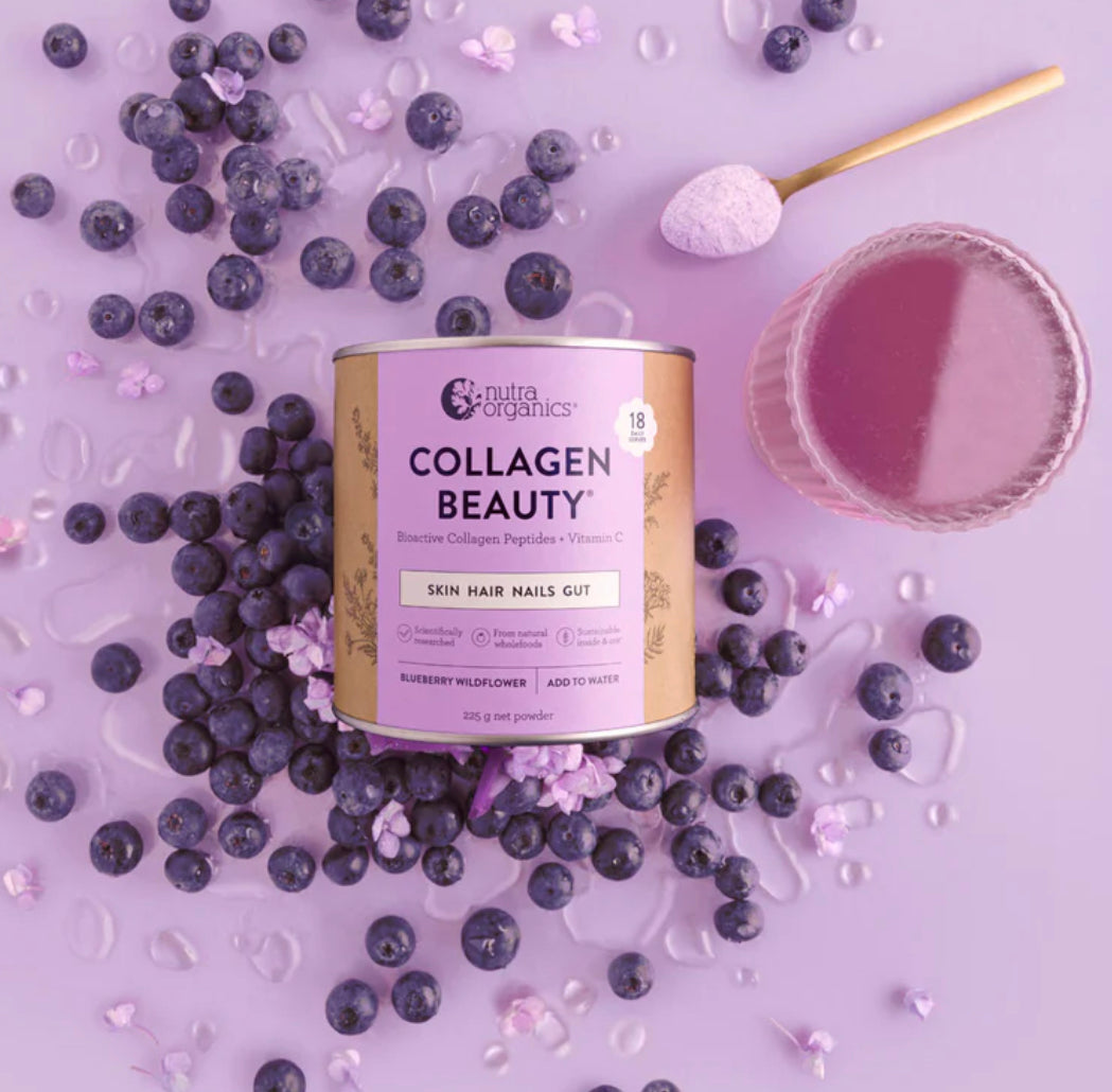 Nutra Organics Collagen Beauty Blueberry Wildflower