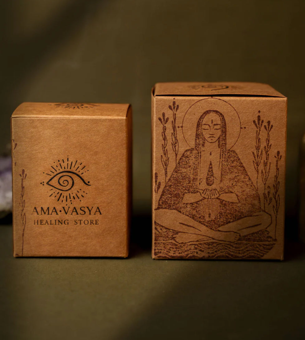 Amavasya Essential Oil Candle (Third Eye Chakra)