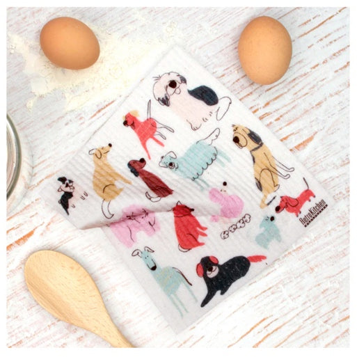 Retrokitchen Sponge Cloth - Dogs
