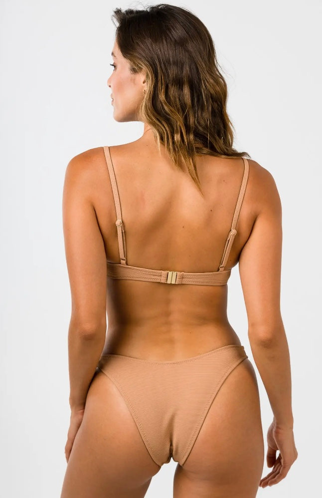 Two Sparrow - Addis Swim Bottoms - Camel Rib