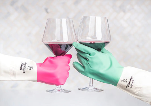 Wine Wash Co  - Cleaning Gloves - Pink