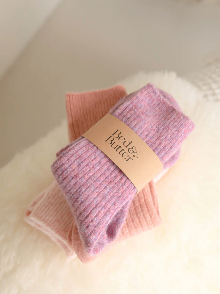 The Comfiest Socks - Knee High - Heather Rose