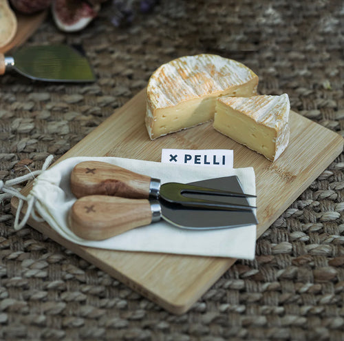 PELLI Cheese Board & Knife Set