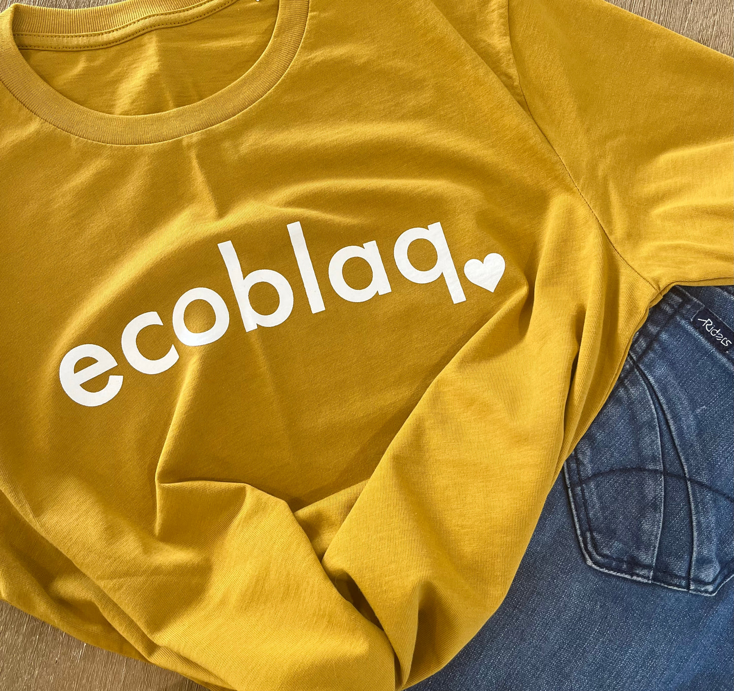 Ecoblaq Organic Tee - Ochre