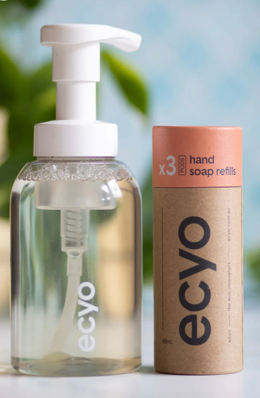 Ecyo Hand Wash Kit (Bottle & 3 Refills)
