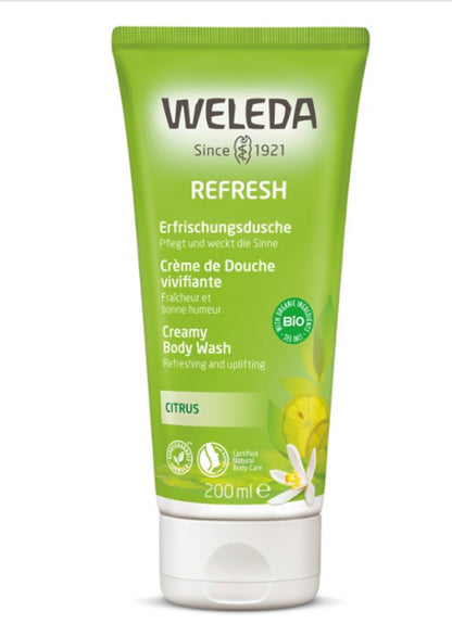 Weleda REFRESH Body Wash - Citrus 200ml