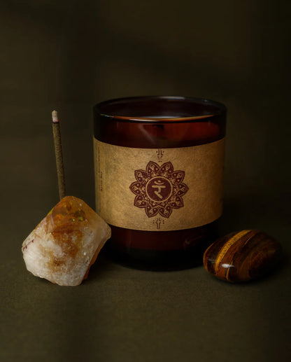 Amavasya Essential Oil Candle (Solar Plexus Chakra)
