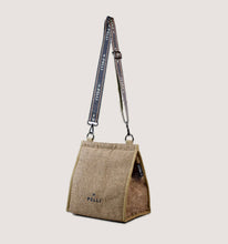 Load image into Gallery viewer, PELLI - Cross Body Insulated Lunch Bag - Jute