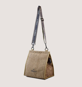 PELLI - Cross Body Insulated Lunch Bag - Jute