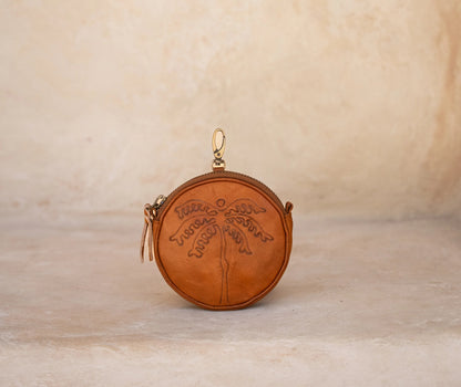 Palms Purse / Vintage Tan