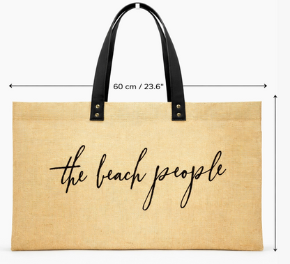Saltwater Oversized Tote - 'The Beach People'