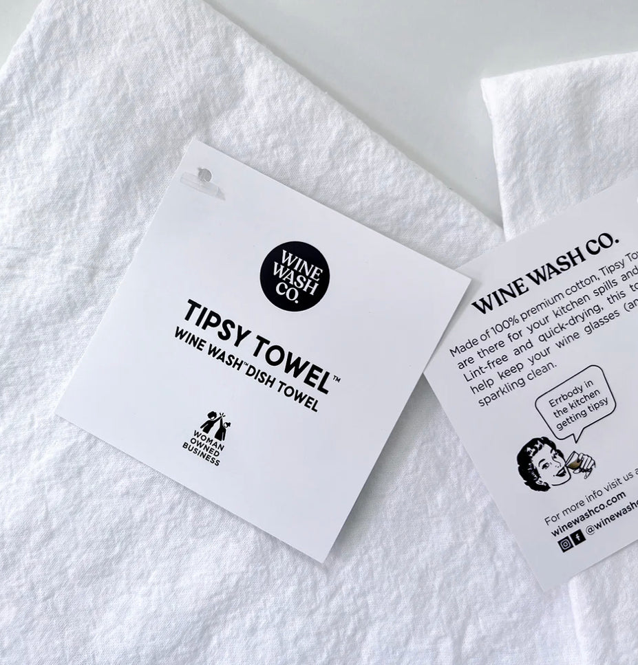 Wine Wash Co - Tipsy Towel - Errbody