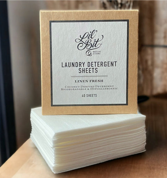 Lil’ Bit - Laundry Sheets (40) - Fresh Linen