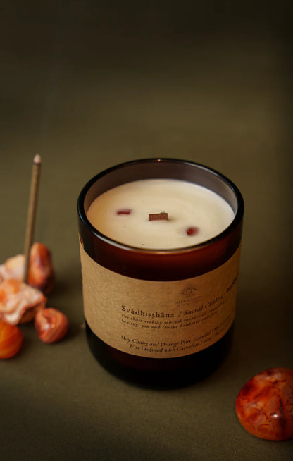 Amavasya Essential Oil Candle (Sacral Chakra)