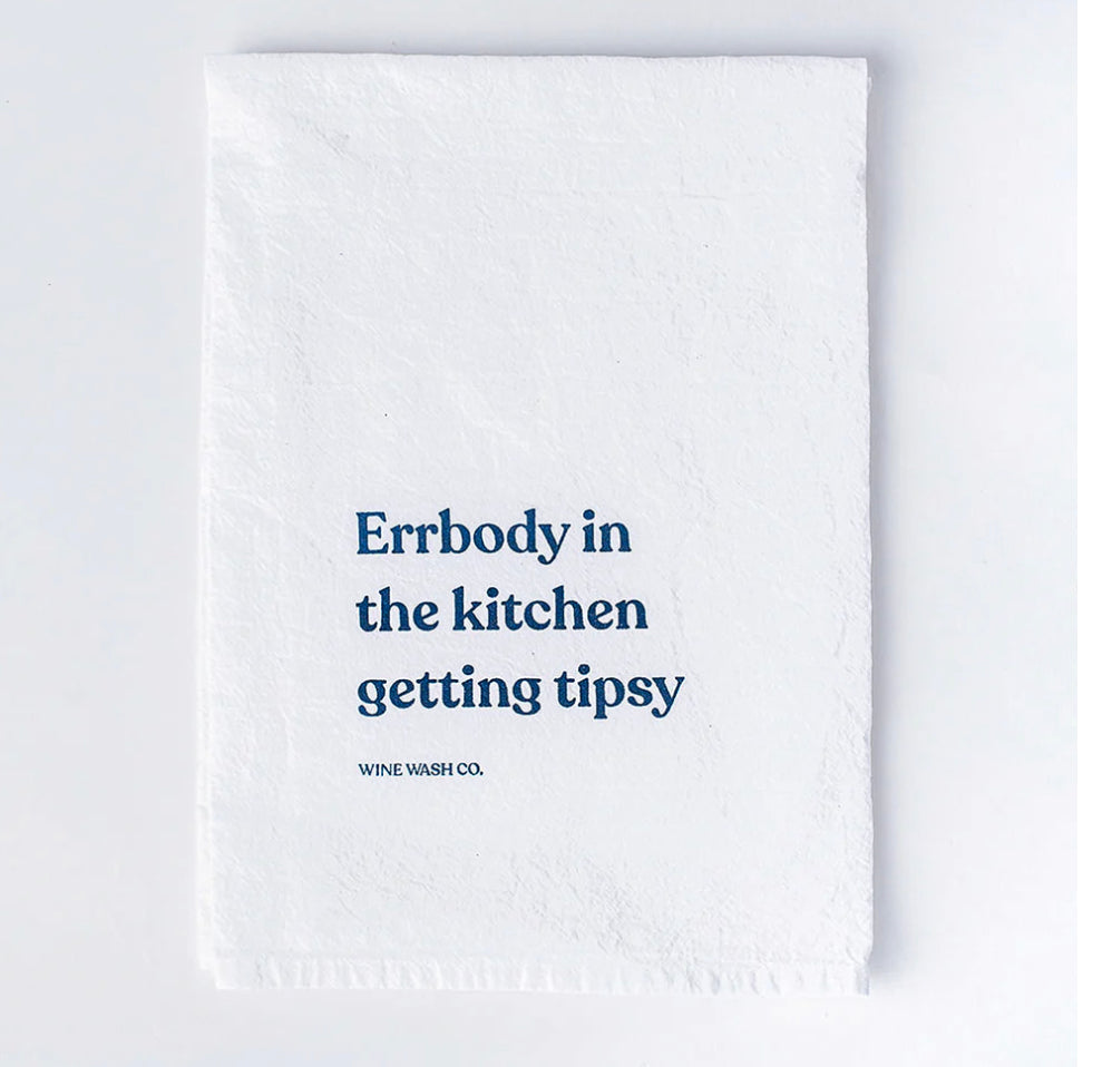 Wine Wash Co - Tipsy Towel - Errbody