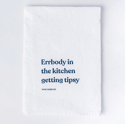 Wine Wash Co - Tipsy Towel - Errbody