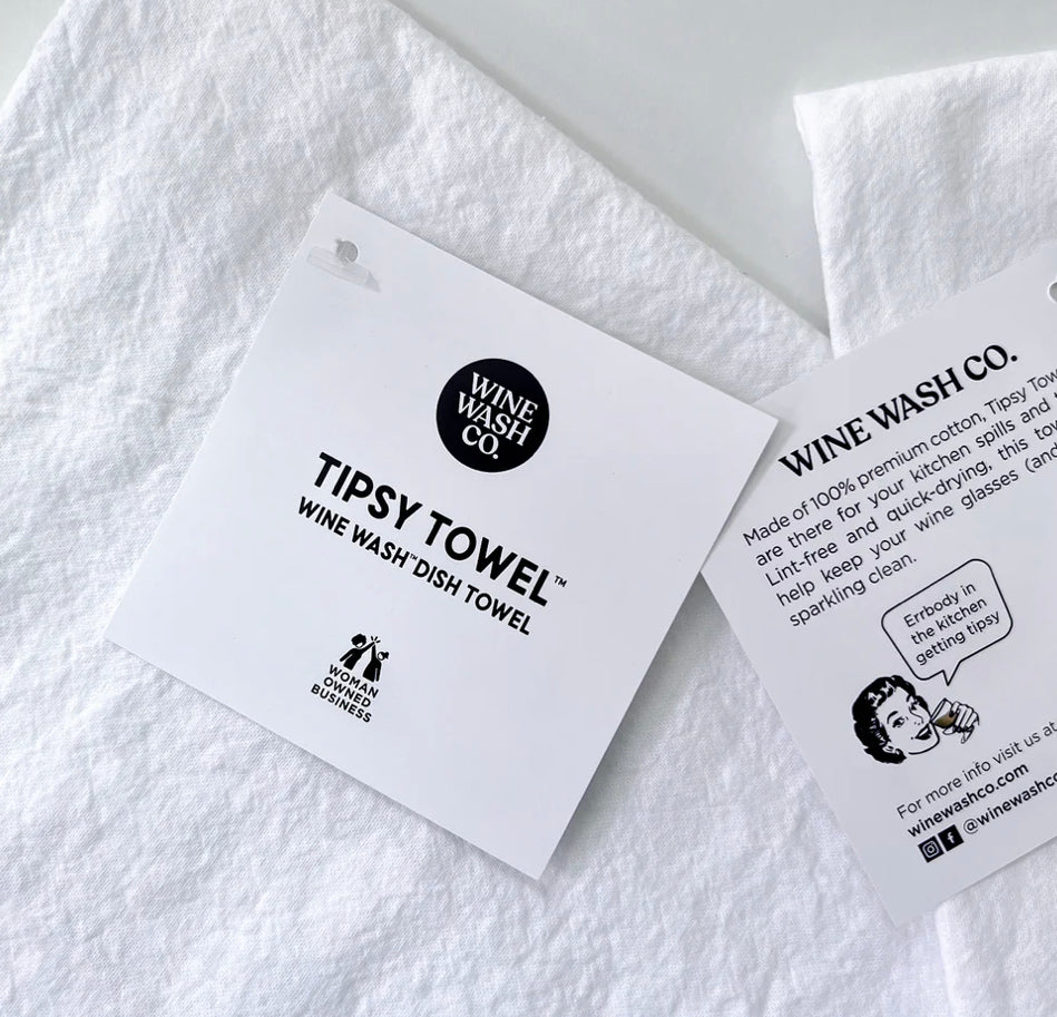 Wine Wash Co - Tipsy Towel - Two Moods