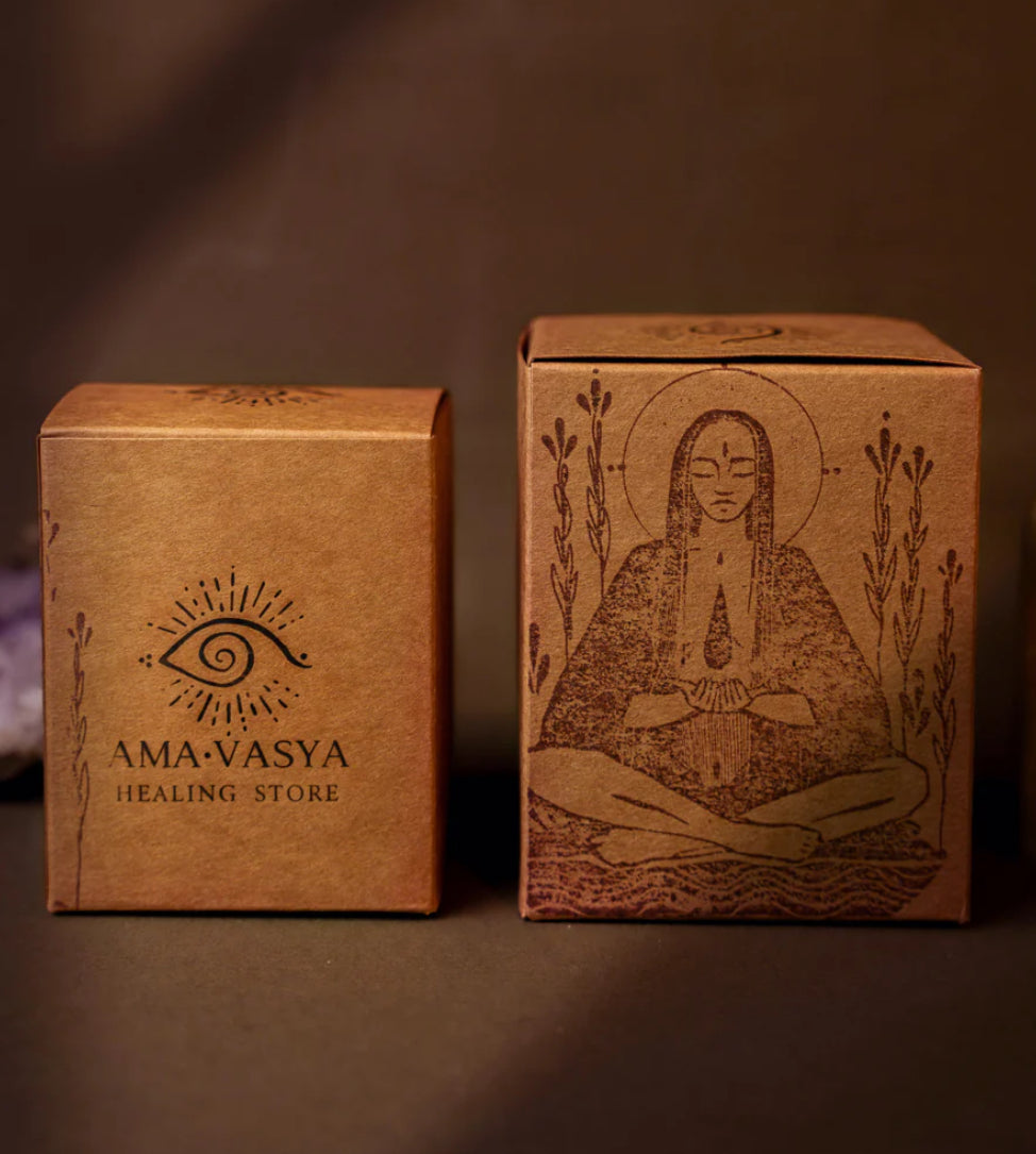 Amavasya Essential Oil Candle (Crown Chakra)