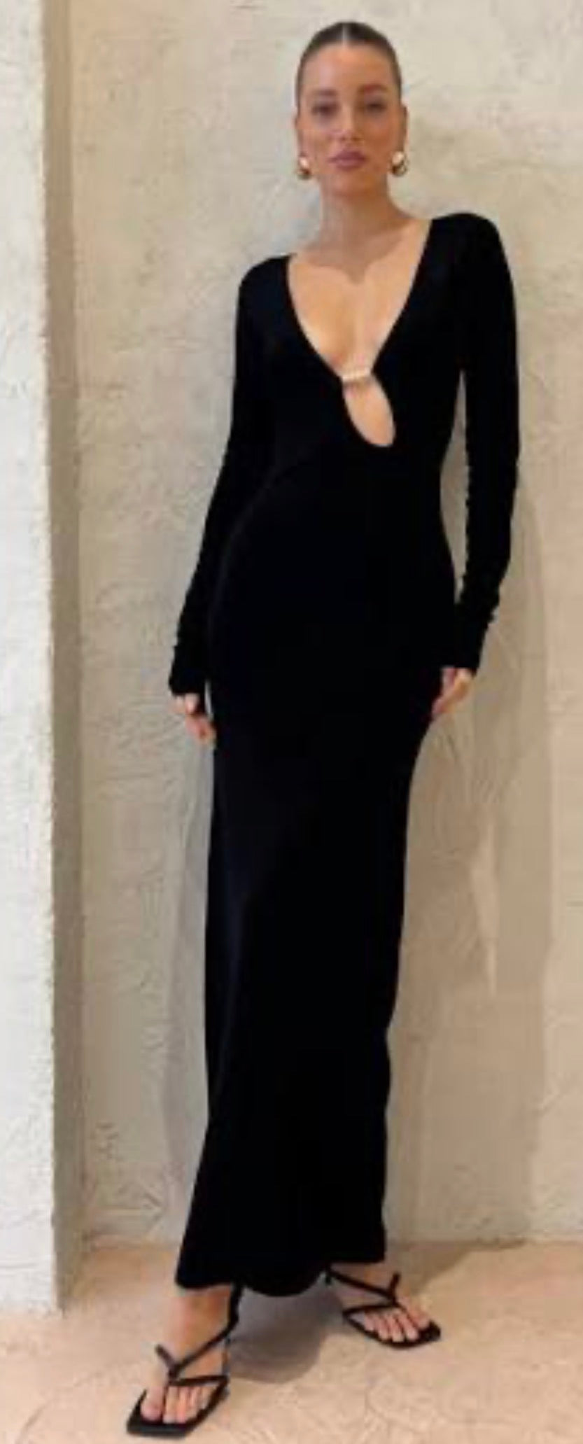 SIR Kinetic Beaded Maxi Dress