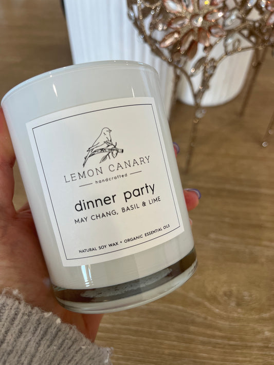 Lemon Canary - Essential Oil Votive Candle 215g