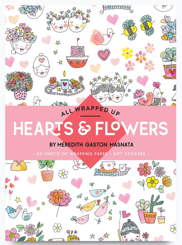 All Wrapped Up - HEARTS & FLOWERS