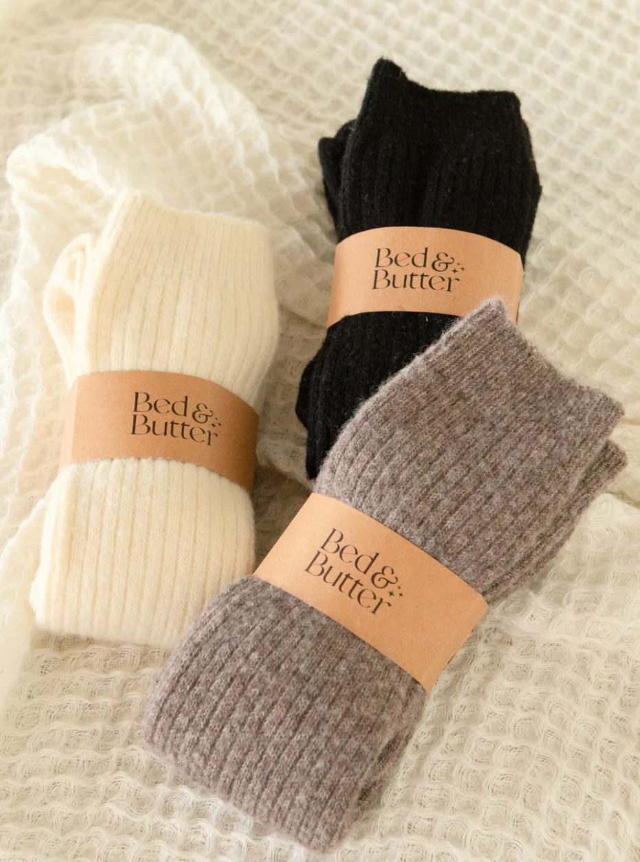 The Comfiest Socks - Light Choccy