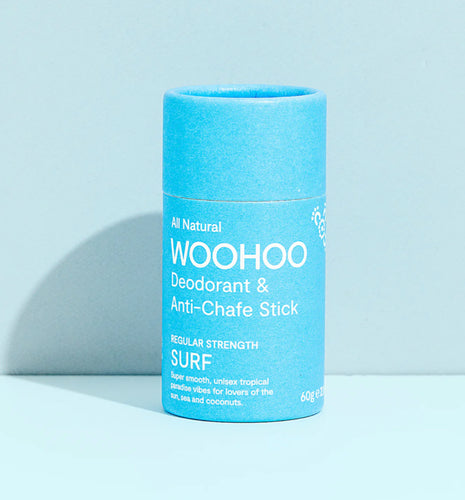 WOOHOO Natural Deodorant & Anti Chafe Stick - ‘Surf’