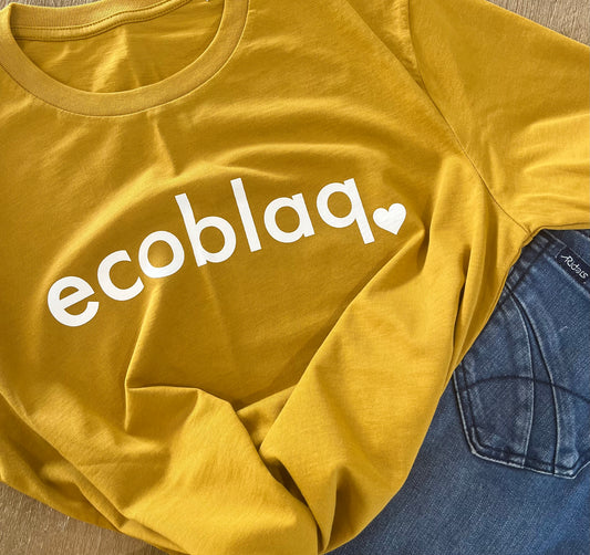 Ecoblaq Organic Tee - Ochre