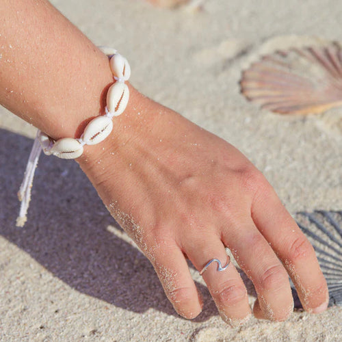OCEA Collective - Cowrie Shell String Bracelet