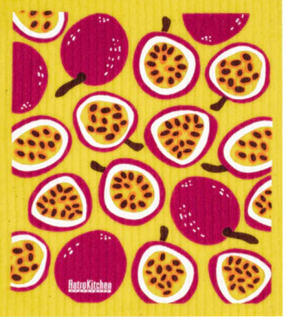 Retrokitchen Sponge Cloth - Passionfruit