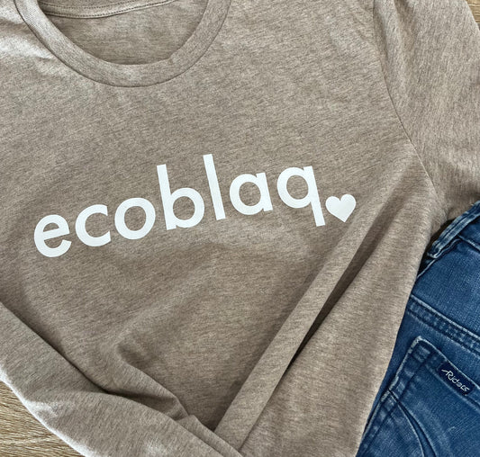 Ecoblaq Organic Tee -  Sand