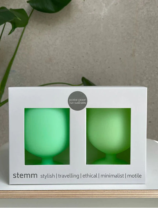 STEMM | Unbreakable Silicone Wine Glasses | Acapulco